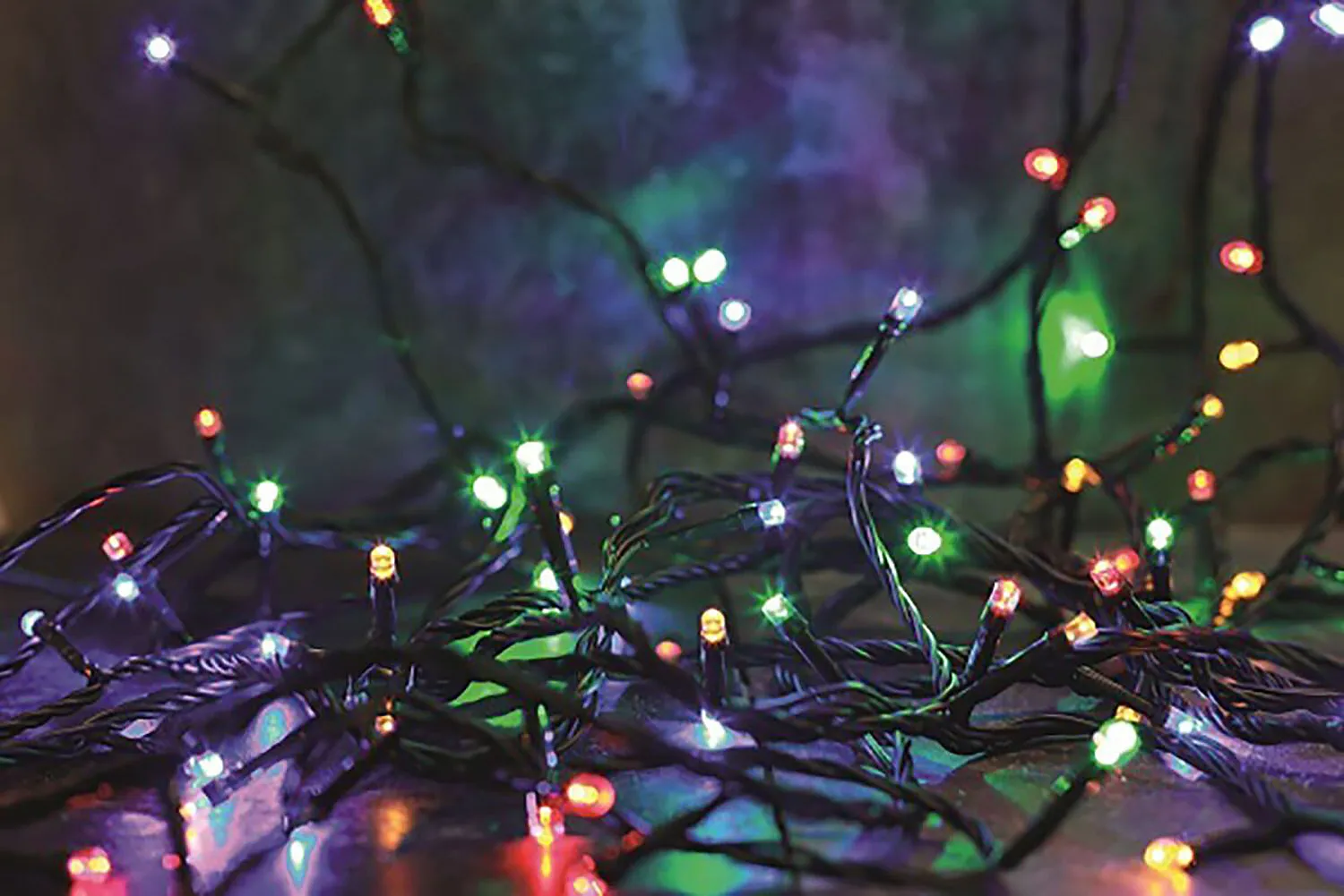 1000 Multicolour LED String Christmas Lights