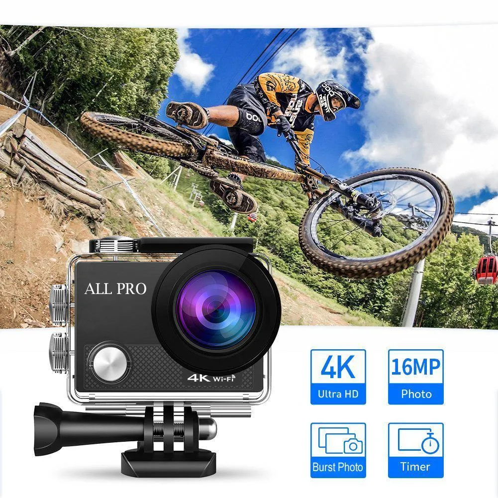 4K Action Pro Waterproof All Digital UHD Camera