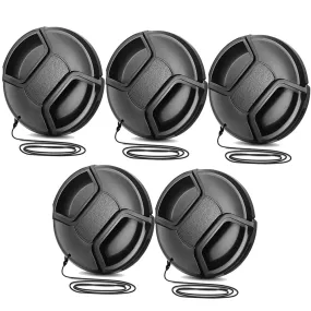 5x Vivitar 62mm Snap-On Lens Cap for Cameras