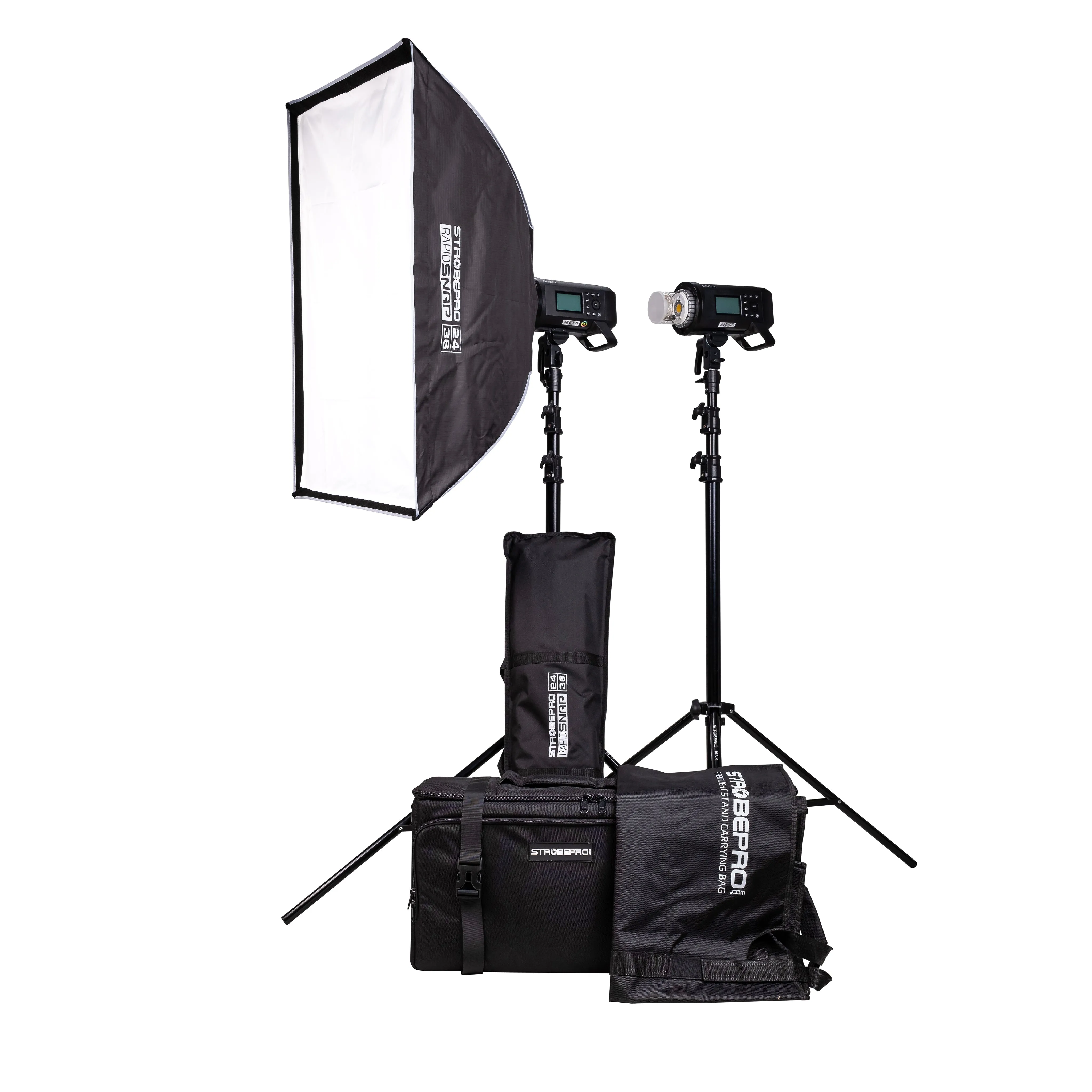 AD600 Pro II Battery Powered Location Kit - Two Lights