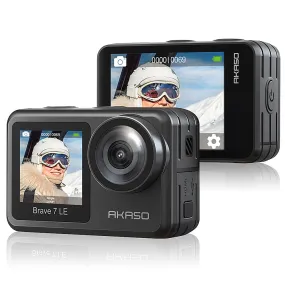 AKASO - Brave 7 LE SE 4K Waterproof Action Camera with Remote