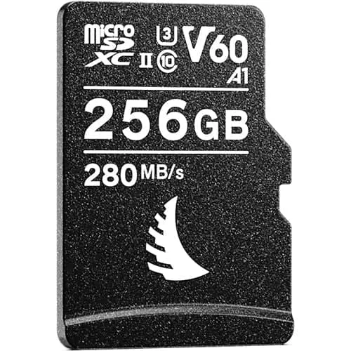 Angelbird AV PRO 256GB microSDXC UHS-II 280MB/s Memory Card with SD Adapter - V60