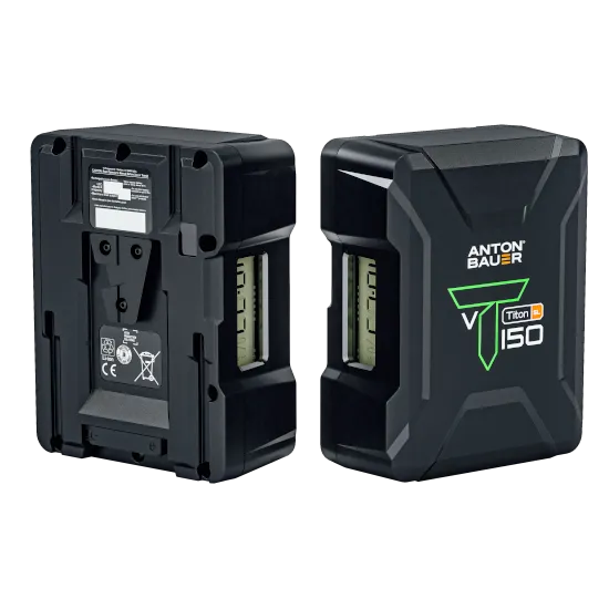 Anton Bauer Batt Titon SL 150 V-Mount Lithium Ion 14.4 volts 143Wh