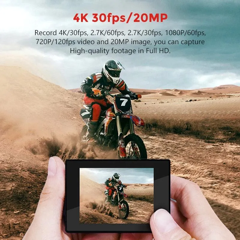 Axnen Action Camera H9R 1080P 60PFS Sports Cam