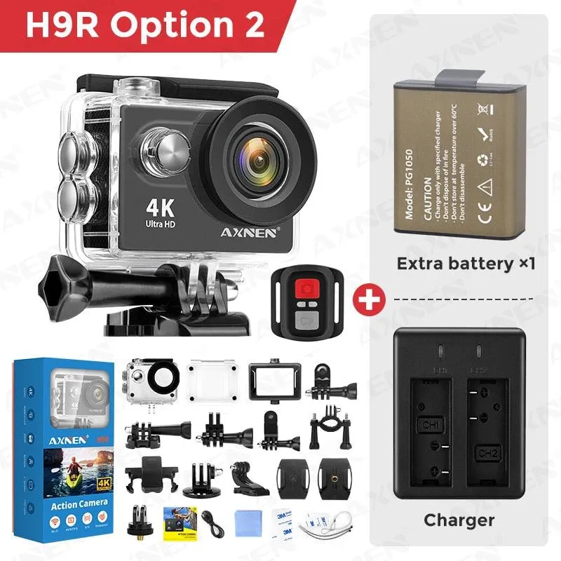 Axnen Action Camera H9R 1080P 60PFS Sports Cam