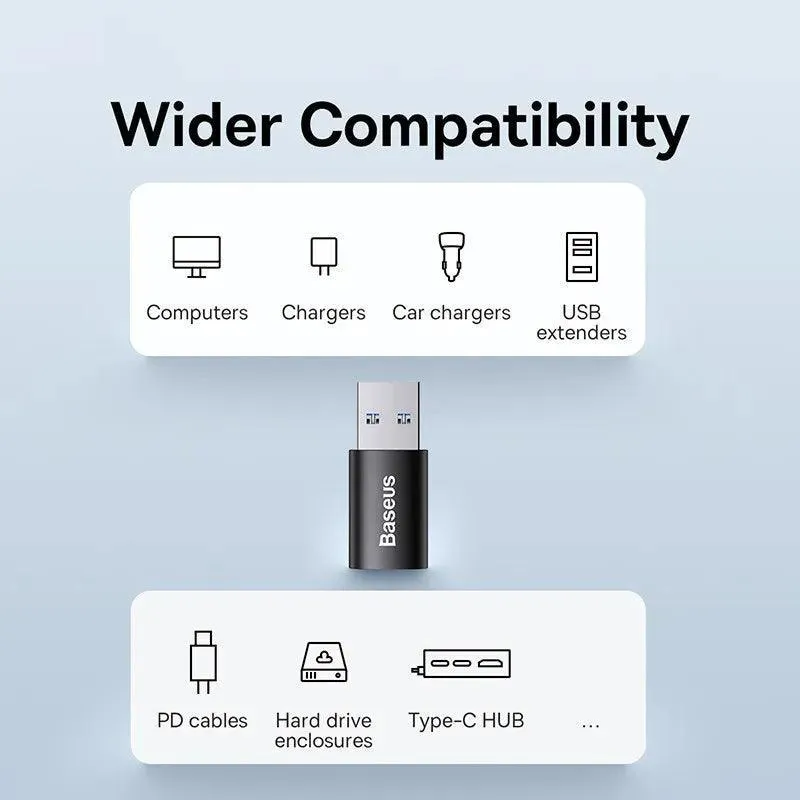 Baseus USB-C Adapter for Fast Data Transfer and Universal Device Connectivity