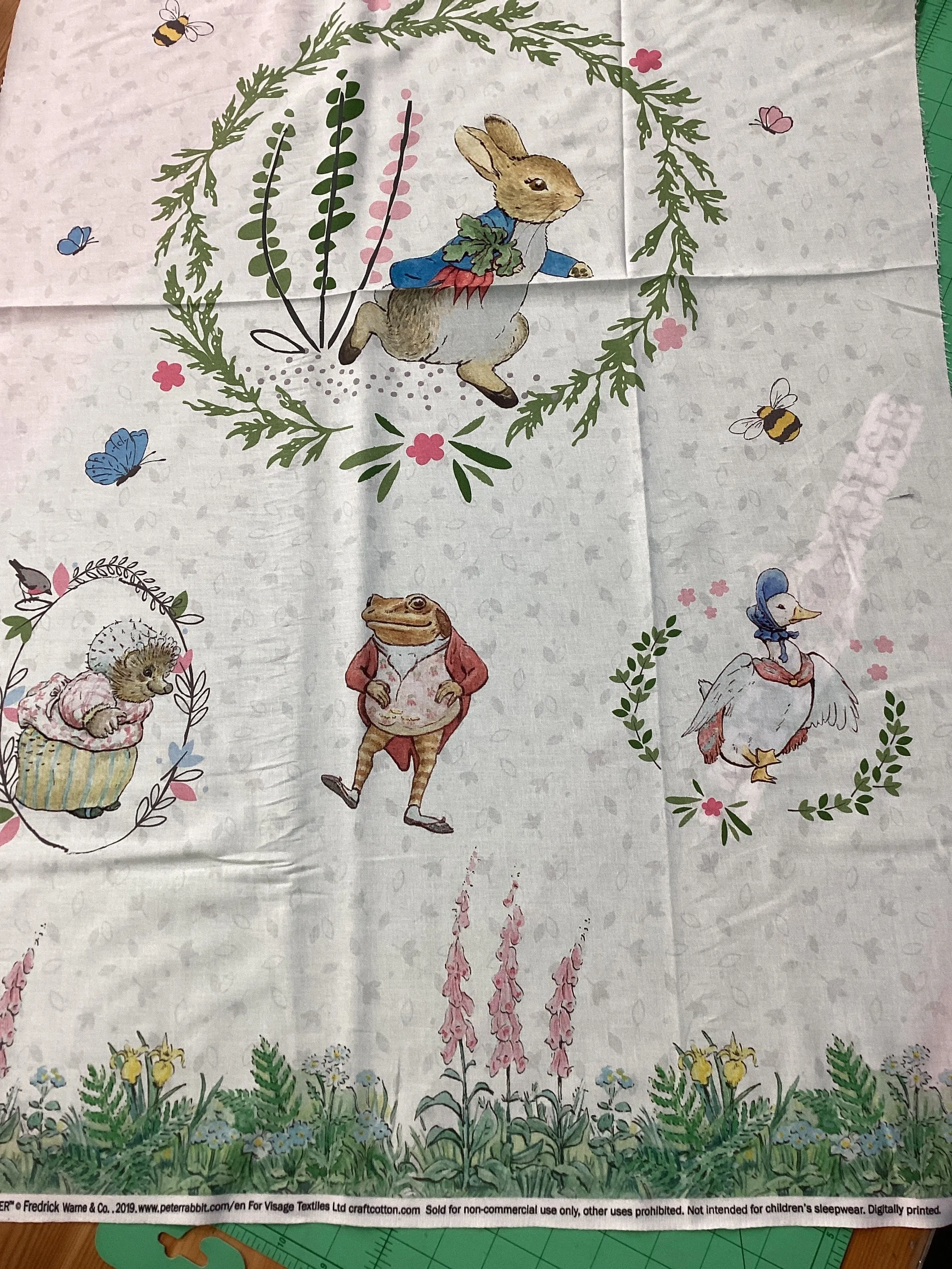 Beatrix Potter Panel  | Visage Textiles