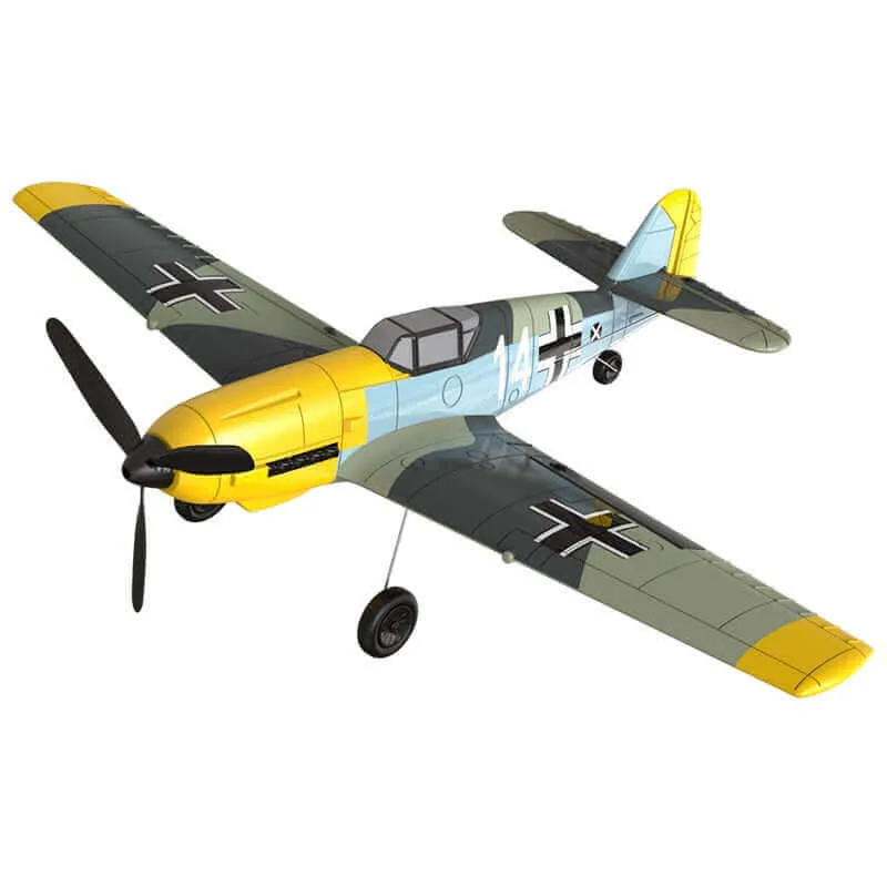 BF109 Warbird RC Plane, 2.4GHz 4CH 400mm Wingspan - Aerobatics & XPilot EPP RTF