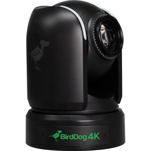 BirdDog P4K Black. 4K 10-Bit Full NDI PTZ with 1" Sony Sensor PTZ Camera