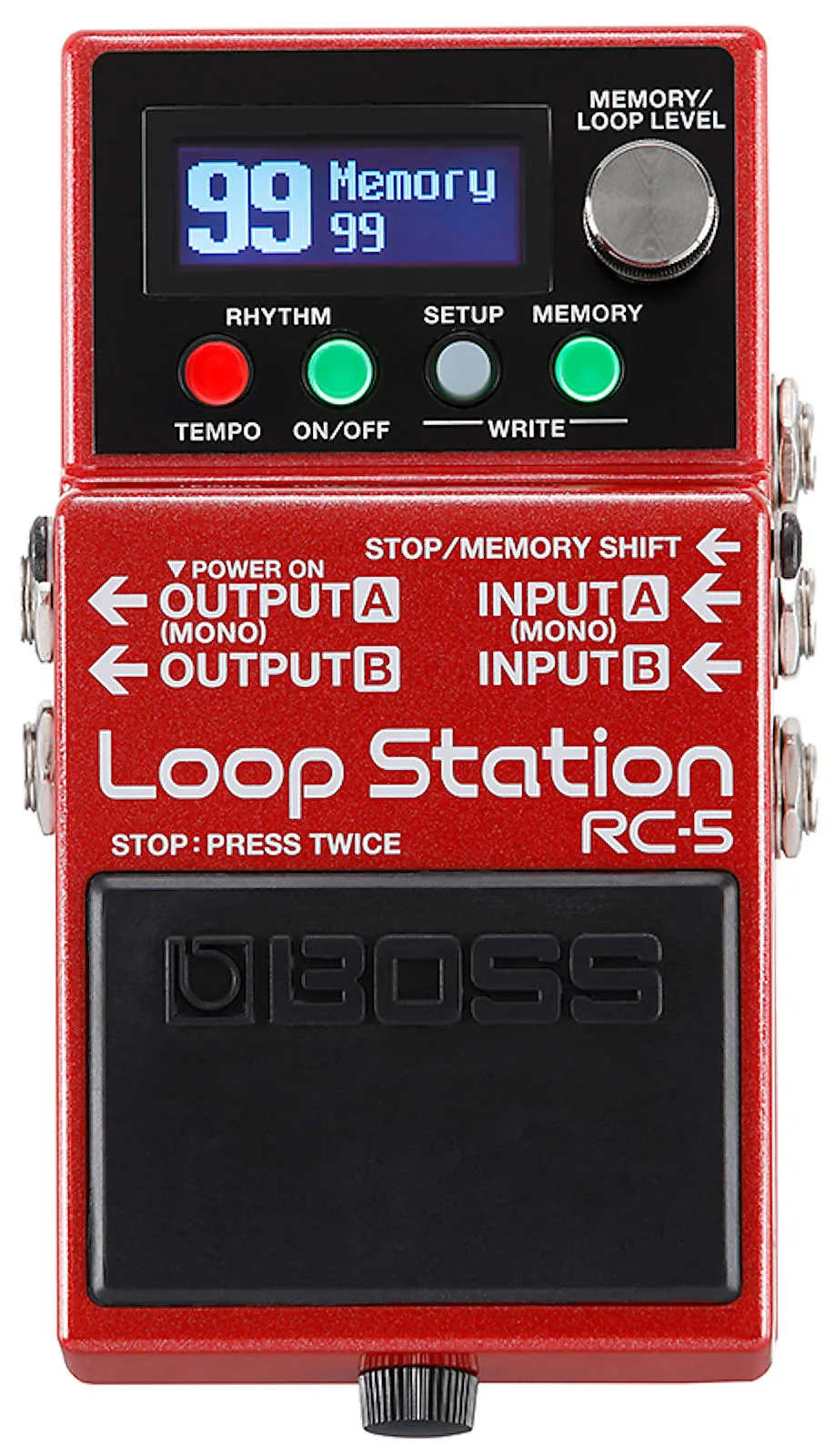 Boss RC-5 Loop Station Compact Phrase Recorder Pedal