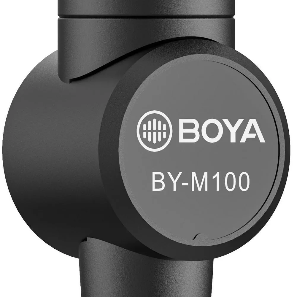 BOYA BY-M100 Plug & Play Microphone (3.5mm) for DSLR, Camcorder & Recorder