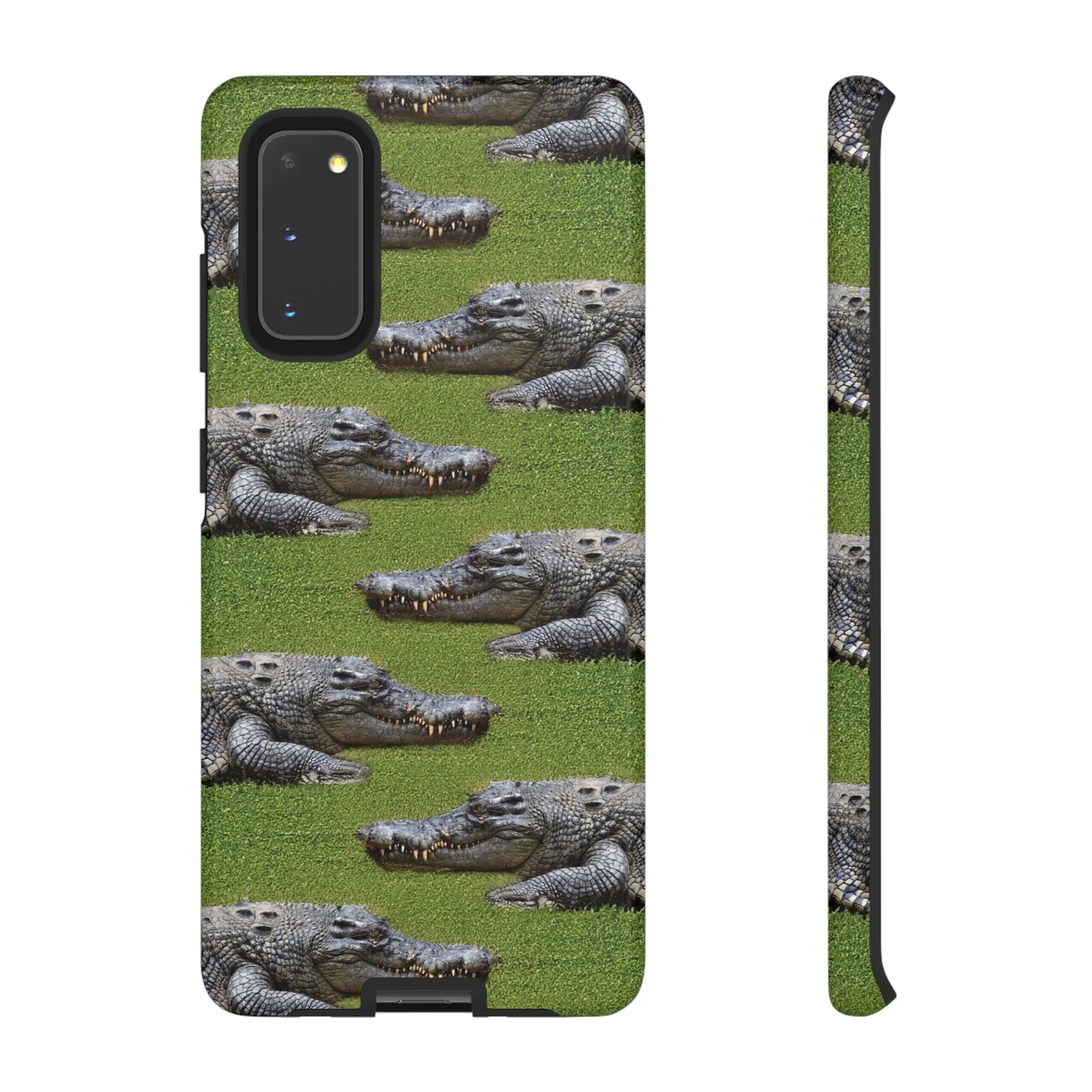 Crocodile Tough Phone Case Cover - Durable Protection with Reptile Style