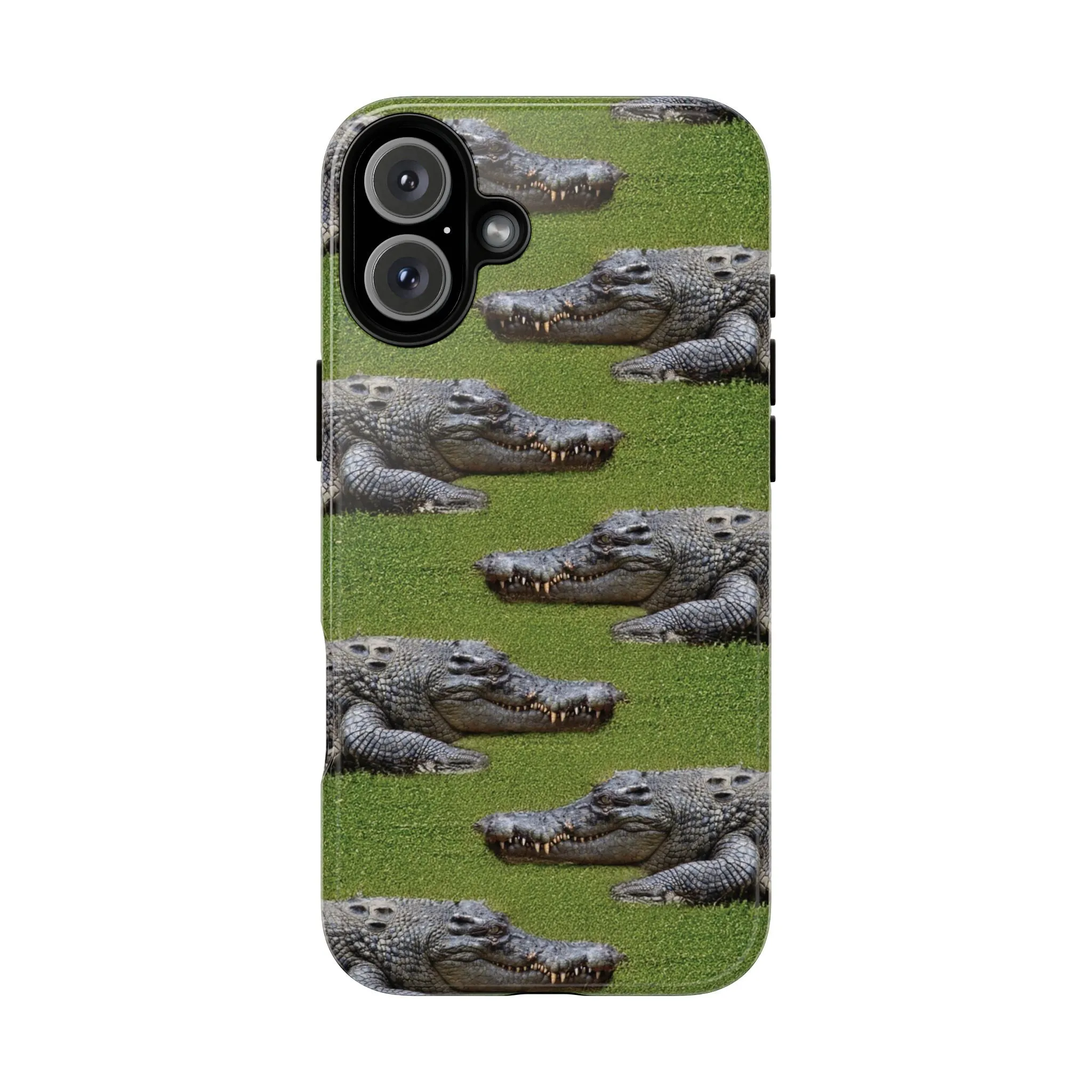 Crocodile Tough Phone Case Cover - Durable Protection with Reptile Style