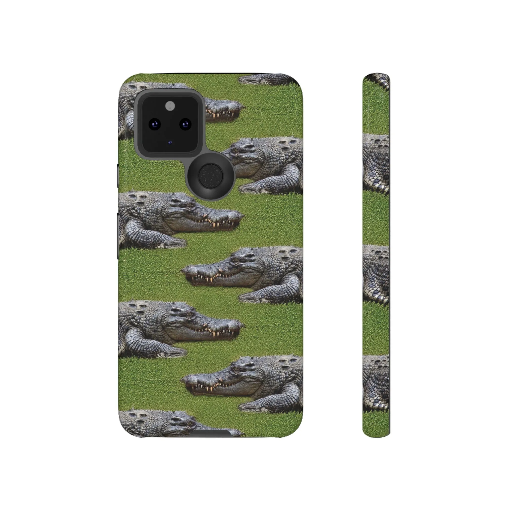 Crocodile Tough Phone Case Cover - Durable Protection with Reptile Style