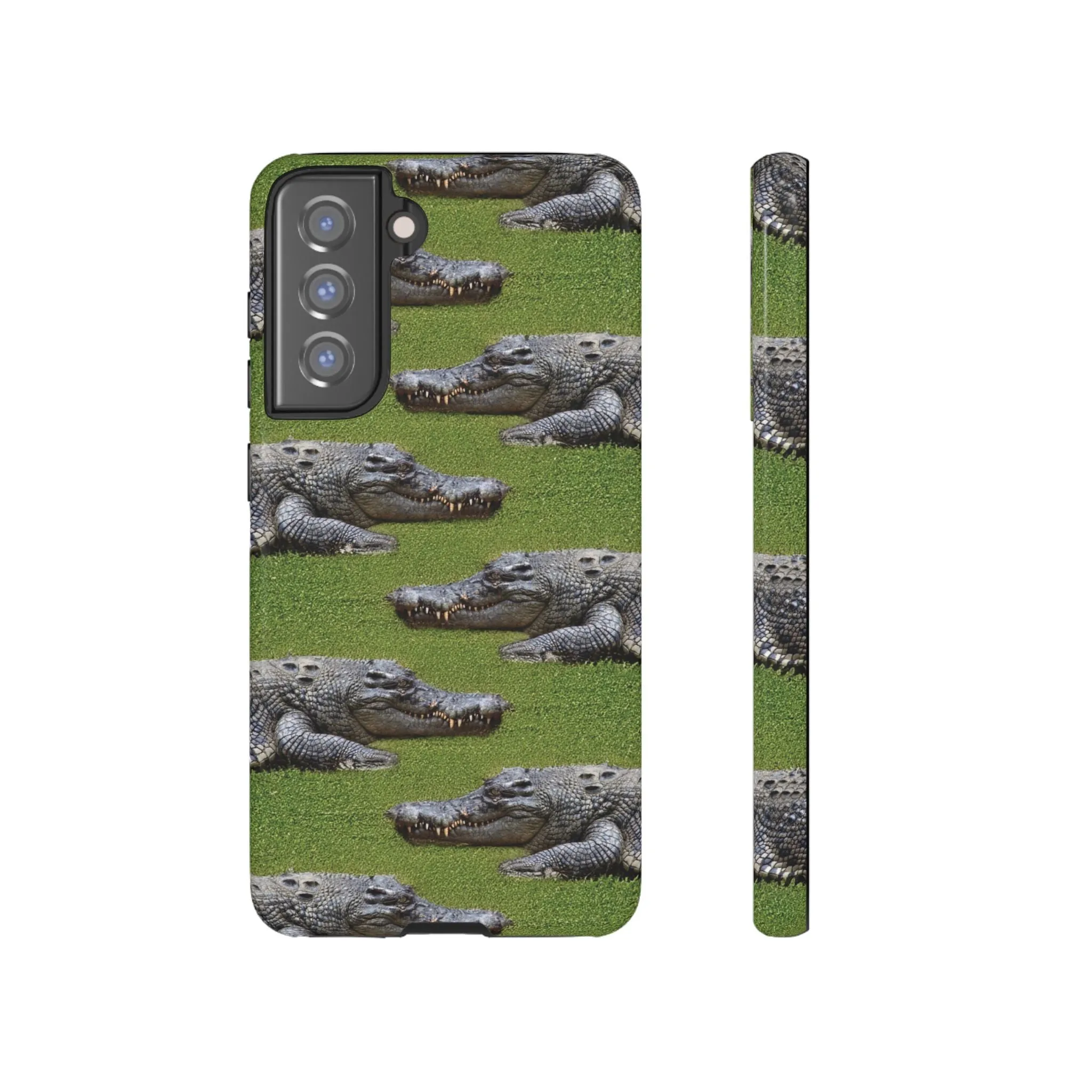 Crocodile Tough Phone Case Cover - Durable Protection with Reptile Style