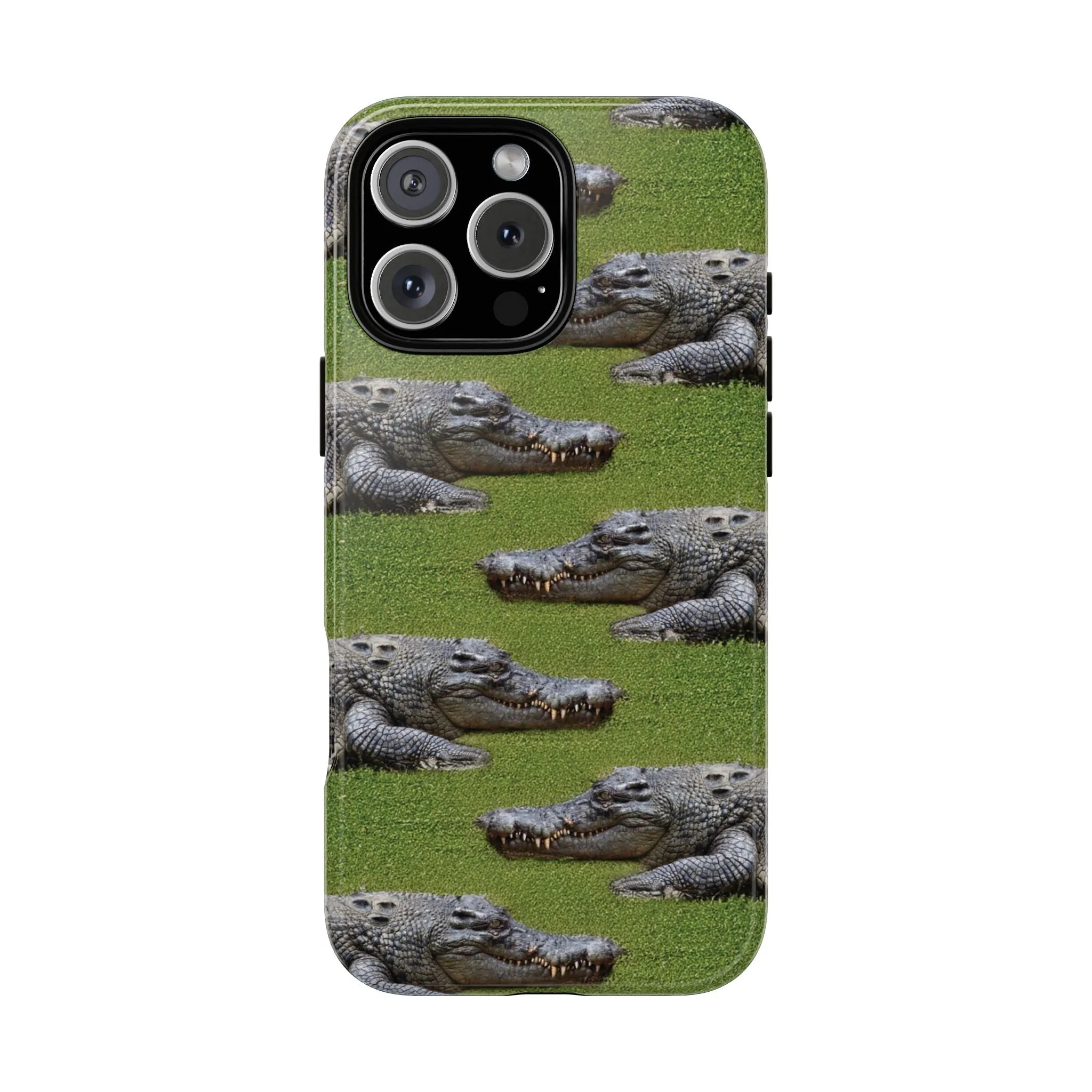 Crocodile Tough Phone Case Cover - Durable Protection with Reptile Style