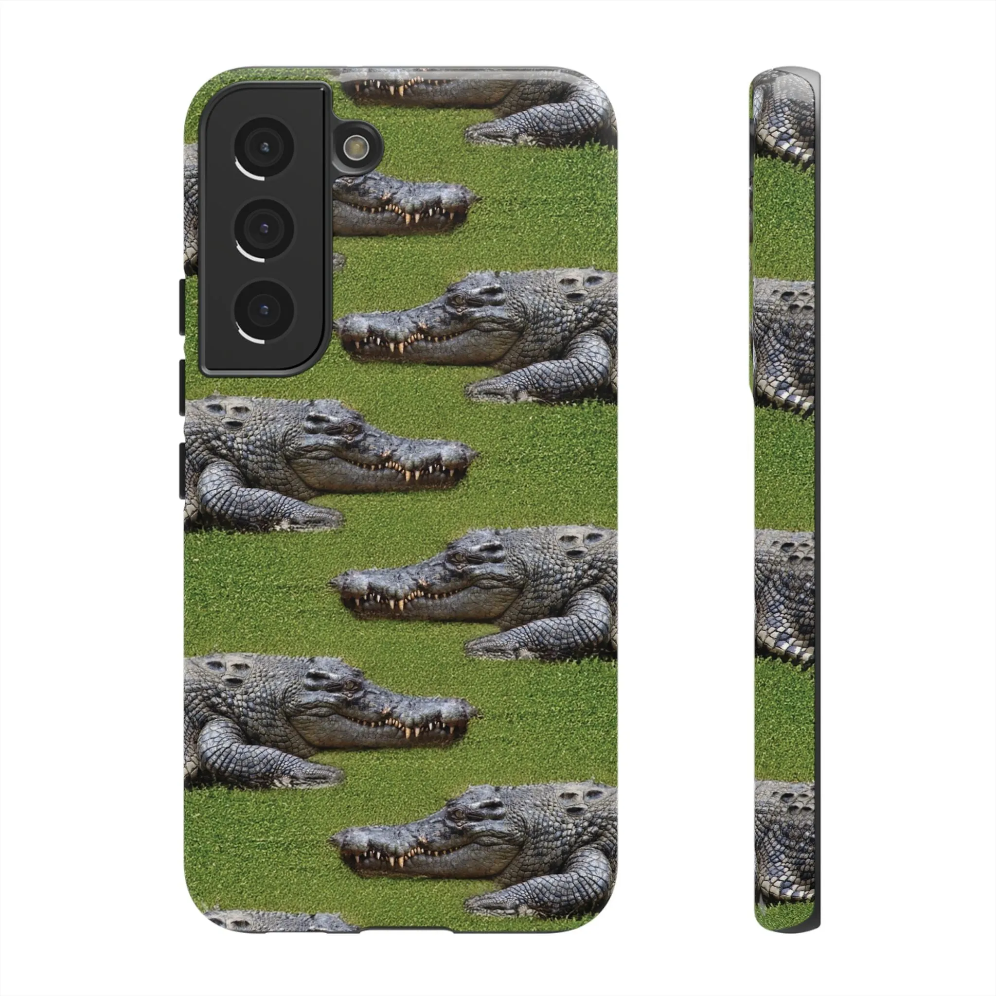 Crocodile Tough Phone Case Cover - Durable Protection with Reptile Style