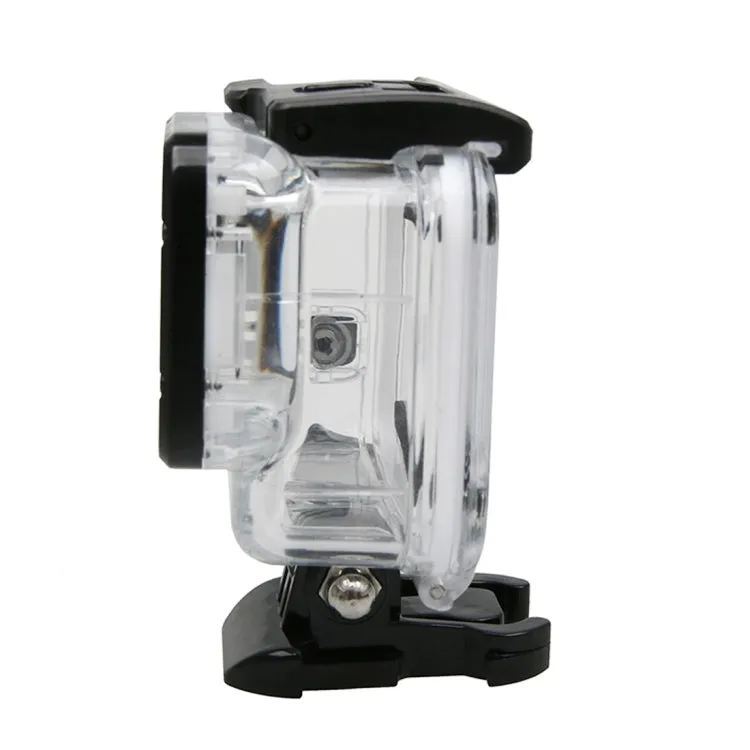 For GoPro  NEW HERO /HERO6  /5 Touch Screen 45m Waterproof Housing Protective Case with Buckle Basic Mount & Screw, No Need to Remove Lens