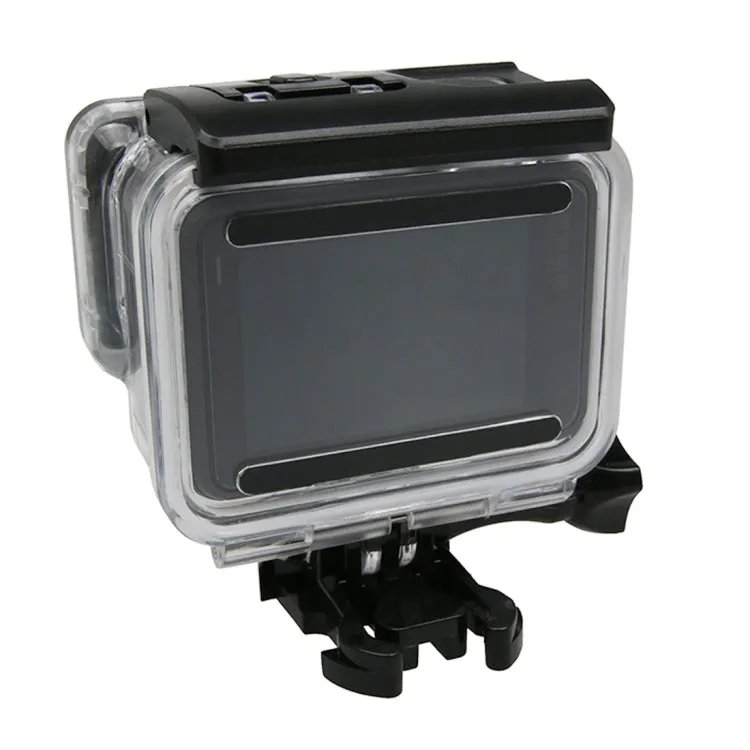 For GoPro  NEW HERO /HERO6  /5 Touch Screen 45m Waterproof Housing Protective Case with Buckle Basic Mount & Screw, No Need to Remove Lens