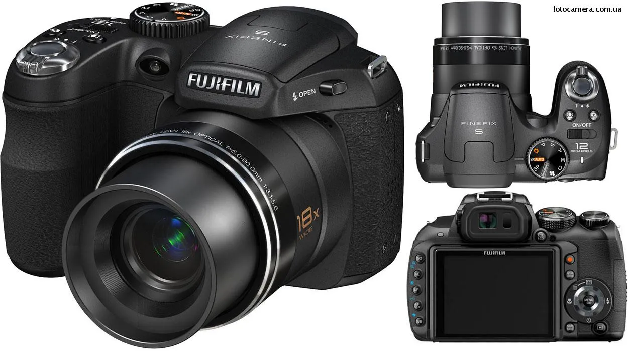 FUJIFILM FinePix S2500 HD Digital Camera (Black)