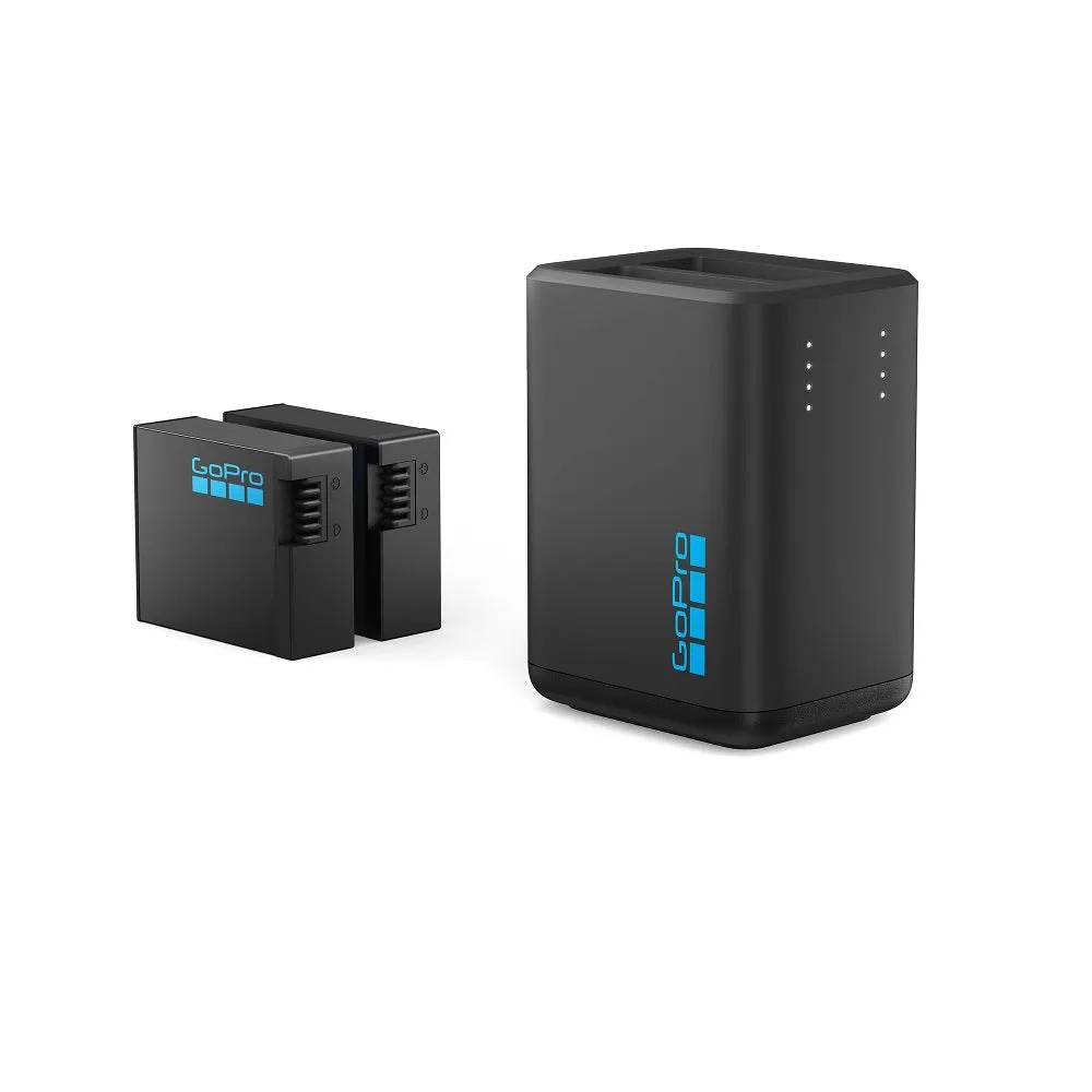 GoPro Hero13 Dual Charger   Battery Twin Pack