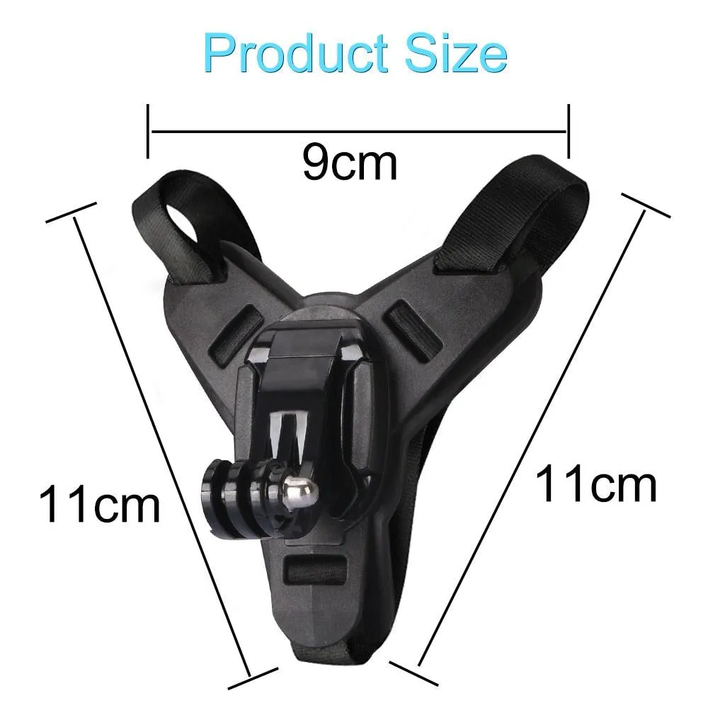 Hongdak Motorcycle Helmet Chin Mount Sports Camera Holder