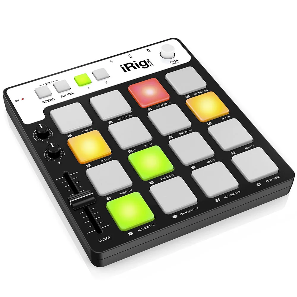 IK Multimedia iRig Pads Midi Groove Controller