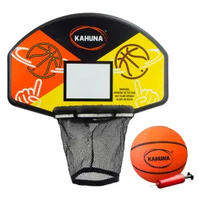 LED Basketball Hoop Set with Lights & Ball for Kahuna Trampolines