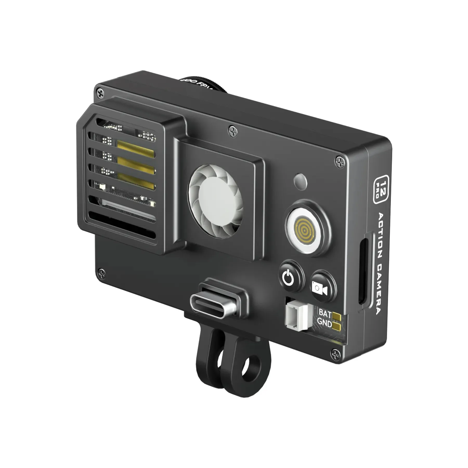 Naked Gopro 12 Pro Action Camera V2.1