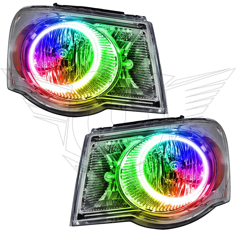 ORACLE Lighting 2007-2009 Chrysler Aspen Pre-Assembled Headlights - Dynamic ColorSHIFT