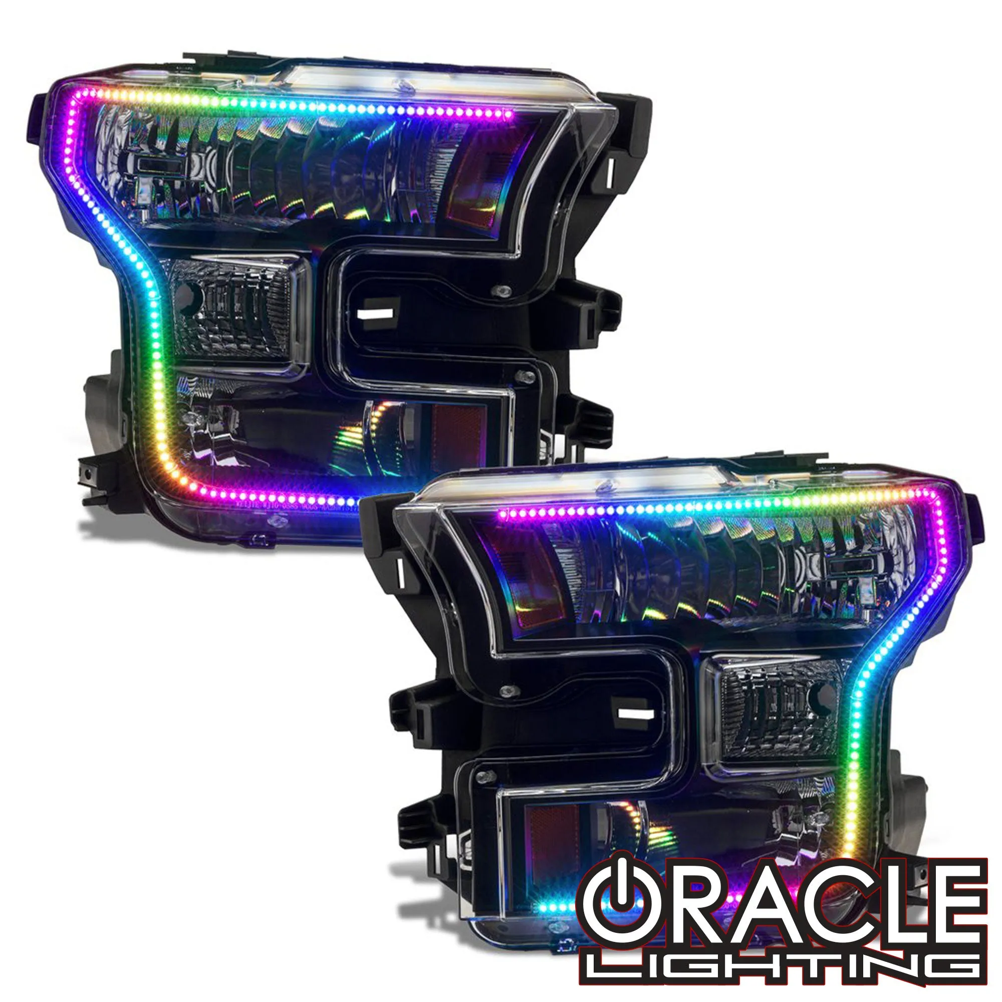 ORACLE Lighting 2015-2017 Ford F-150 Dynamic ColorSHIFT Headlight DRL Upgrade Kit