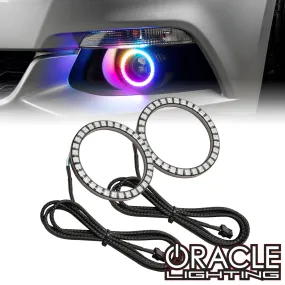 ORACLE Lighting 2015-2017 Ford Mustang Dynamic ColorSHIFT RGB A Projector Surface Mount Fog Light Halo Kit