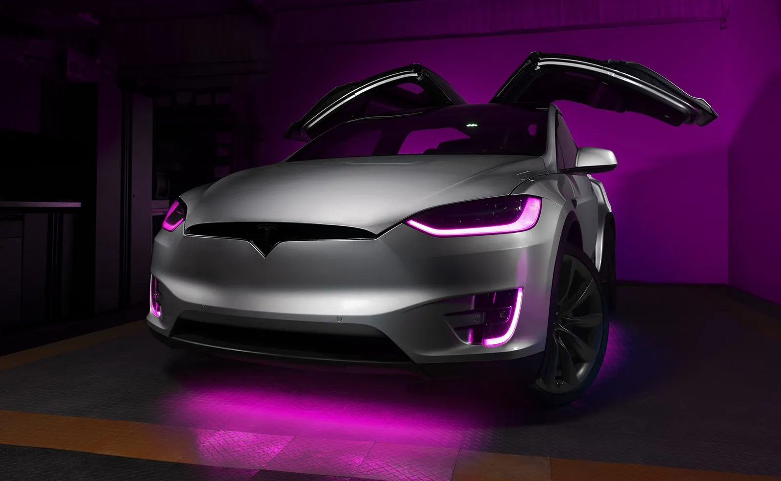 ORACLE Lighting 2016-2024 Tesla Model X Dynamic ColorSHIFT Headlight & Fog Light DRL Upgrade Kit - COMBO