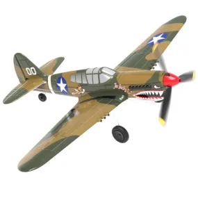 P-40 Warbird RC Fighter: Aerobatic Fun with 400mm Wingspan & 4CH Control