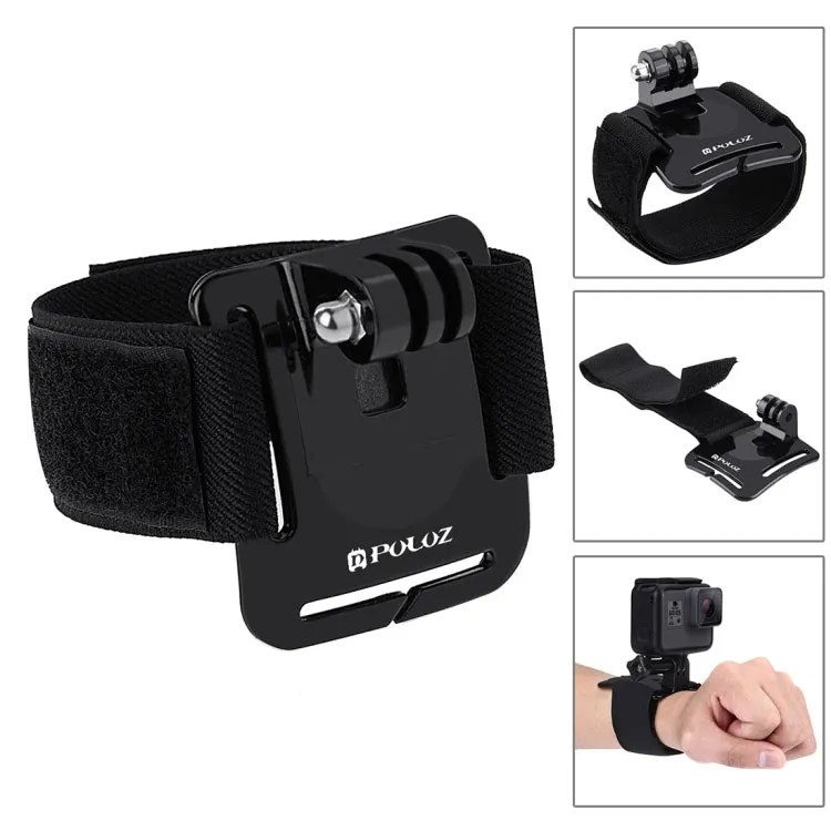 PULUZ 45 in 1 Accessories Ultimate Combo Kits (Chest Strap   Suction Cup Mount   3-Way Pivot Arms   J-Hook Buckle   Wrist Strap   Helmet Strap   Surface Mounts   Tripod Adapter   Storage Bag   Handleb ...  for GoPro, Insta360, DJI and Other Action Cameras