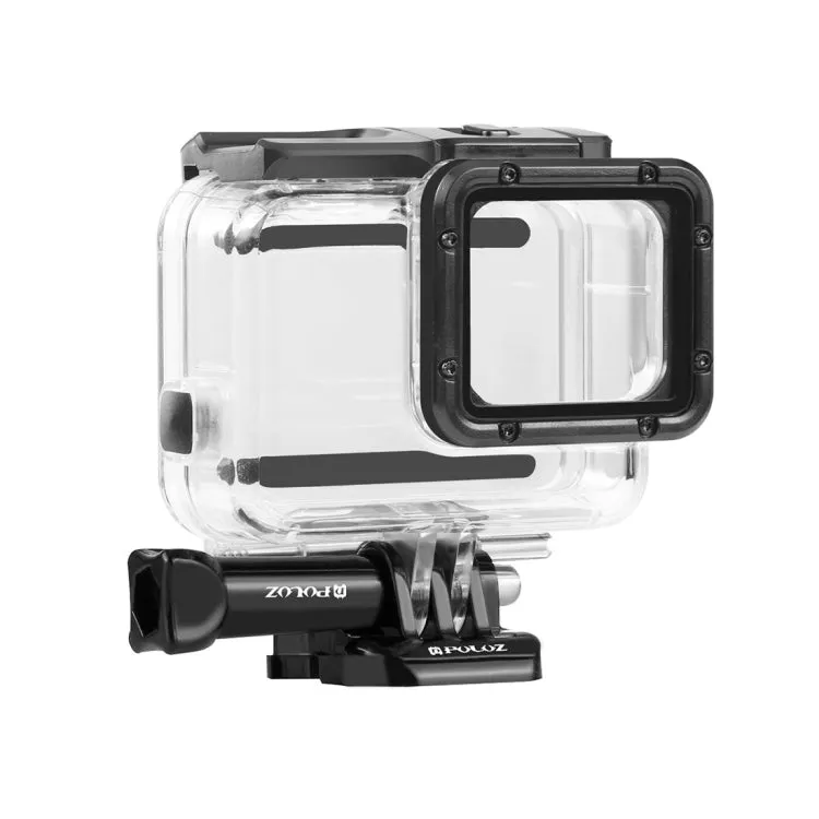 PULUZ for GoPro HERO(2018) / HERO7 Black /6 /5 60m Underwater Waterproof Housing Diving Protective Case with Buckle Basic Mount & Screw