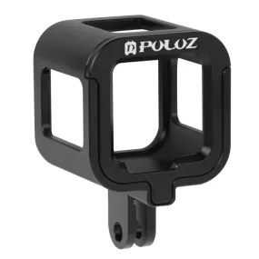 PULUZ Housing Shell CNC Aluminum Alloy Protective Cage with Insurance Frame for GoPro HERO5 Session /HERO4 Session /HERO Session(Black)