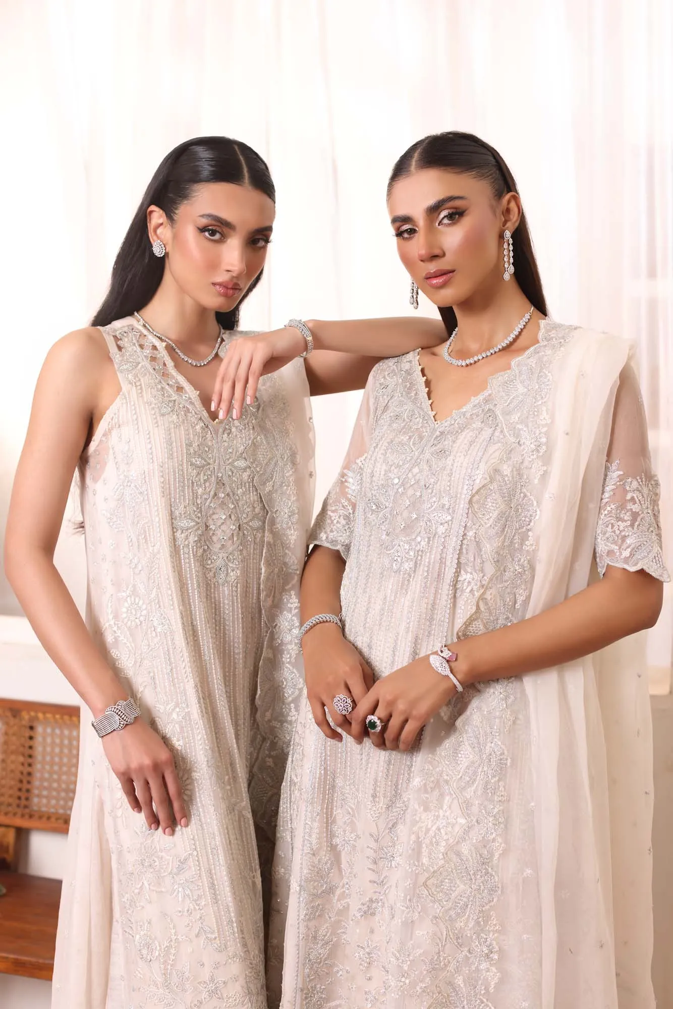 Saadia Asad Noor Chiffon De Luxe Luxury Formals – D5