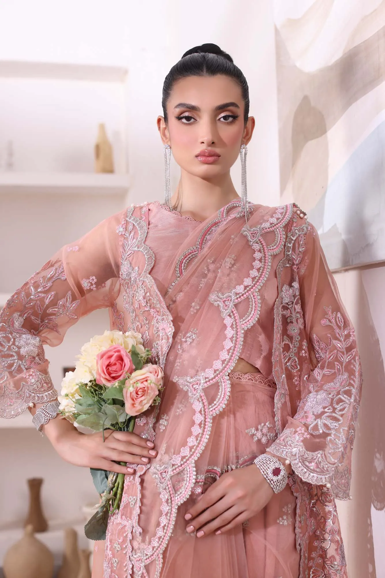 Saadia Asad Noor Chiffon De Luxe Luxury Formals – D6