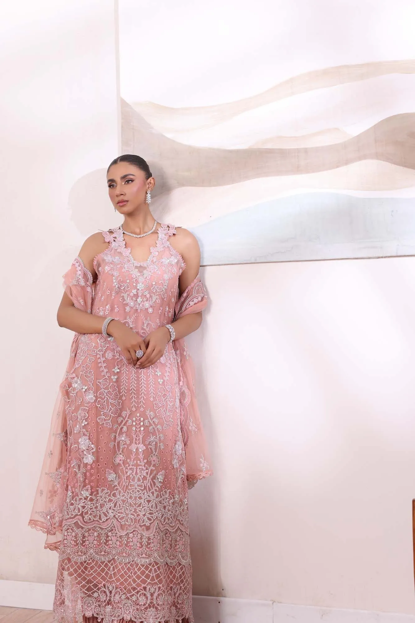 Saadia Asad Noor Chiffon De Luxe Luxury Formals – D6