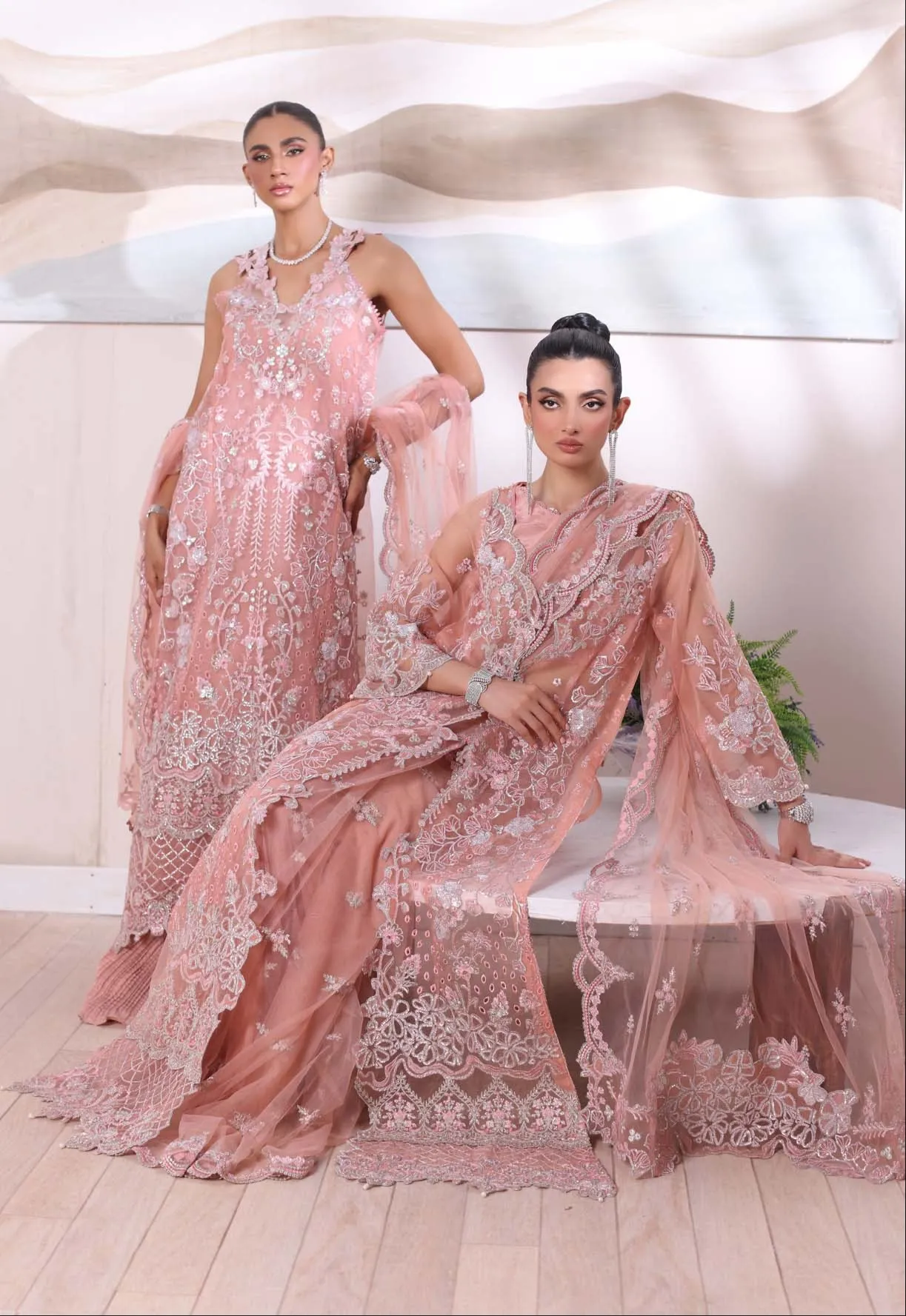 Saadia Asad Noor Chiffon De Luxe Luxury Formals – D6