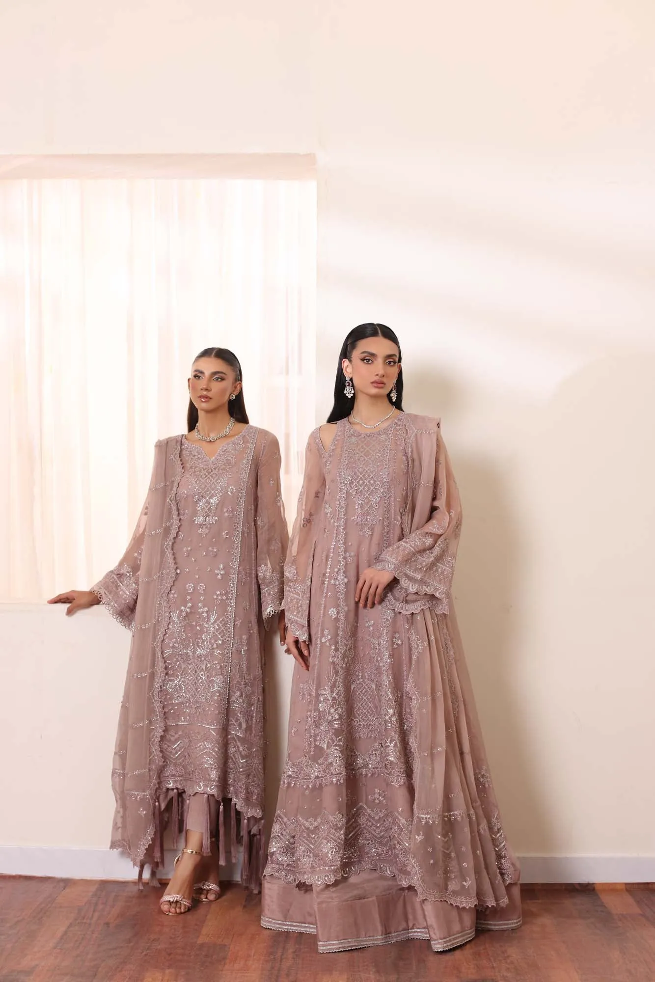 Saadia Asad Noor Chiffon De Luxe Luxury Formals – D7