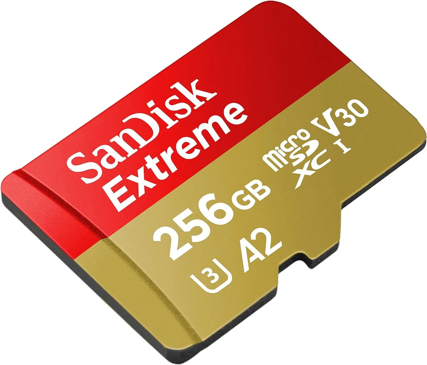 SanDisk 256GB Extreme microSDXC Card - Up to 190MB/s, A2 App Performance, UHS-I, Class 10, U3, V30 - For Mobile Gaming