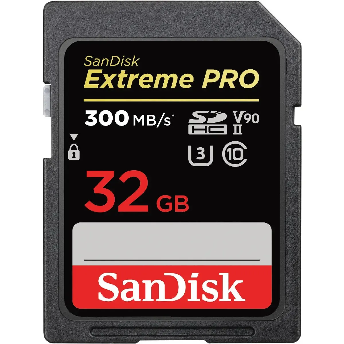 SanDisk Extreme Pro 32GB SDXC UHS-II 300MB/s Memory Card - V90