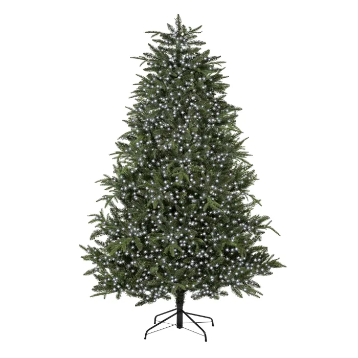 Treebright 1000 LED Christmas Tree Lights With Timer - 25m - White