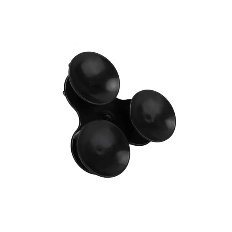 Triple Suction Cup Mount for GoPro and other Action Cameras