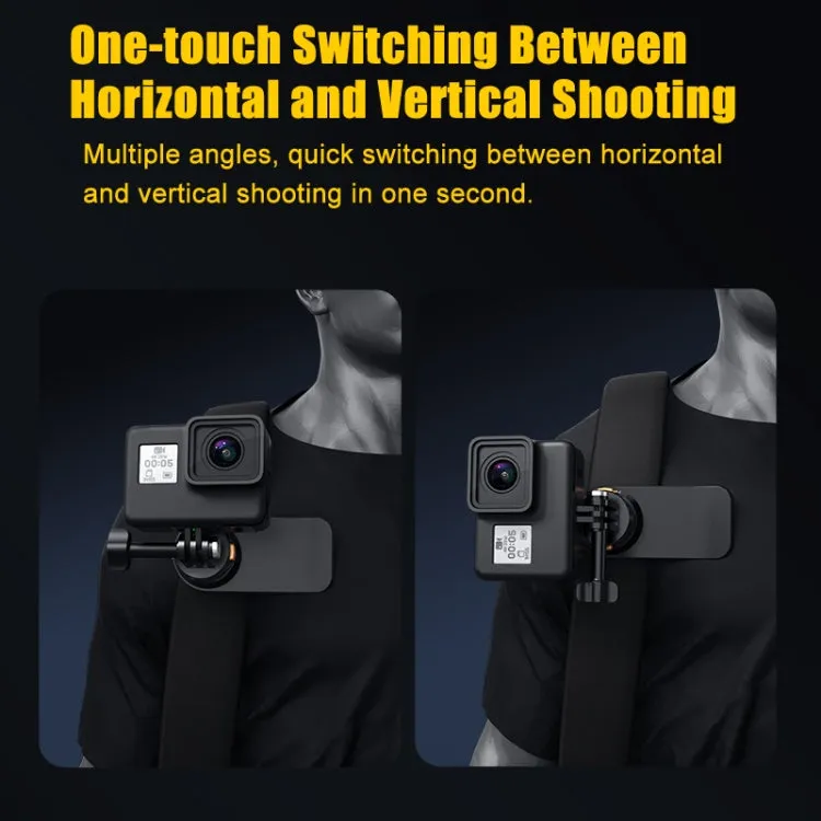 Universal Magnetic Quick-release Backpack Clip for Sports Cameras, Spec: Standard Edition