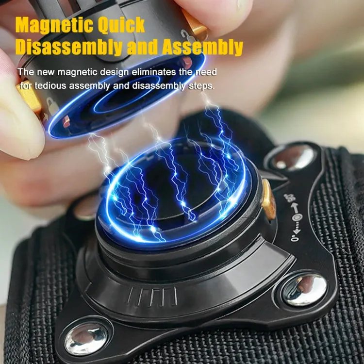 Universal Magnetic Quick-release Wrist Strap Mount for Sports Cameras, Spec: With Phone Clip