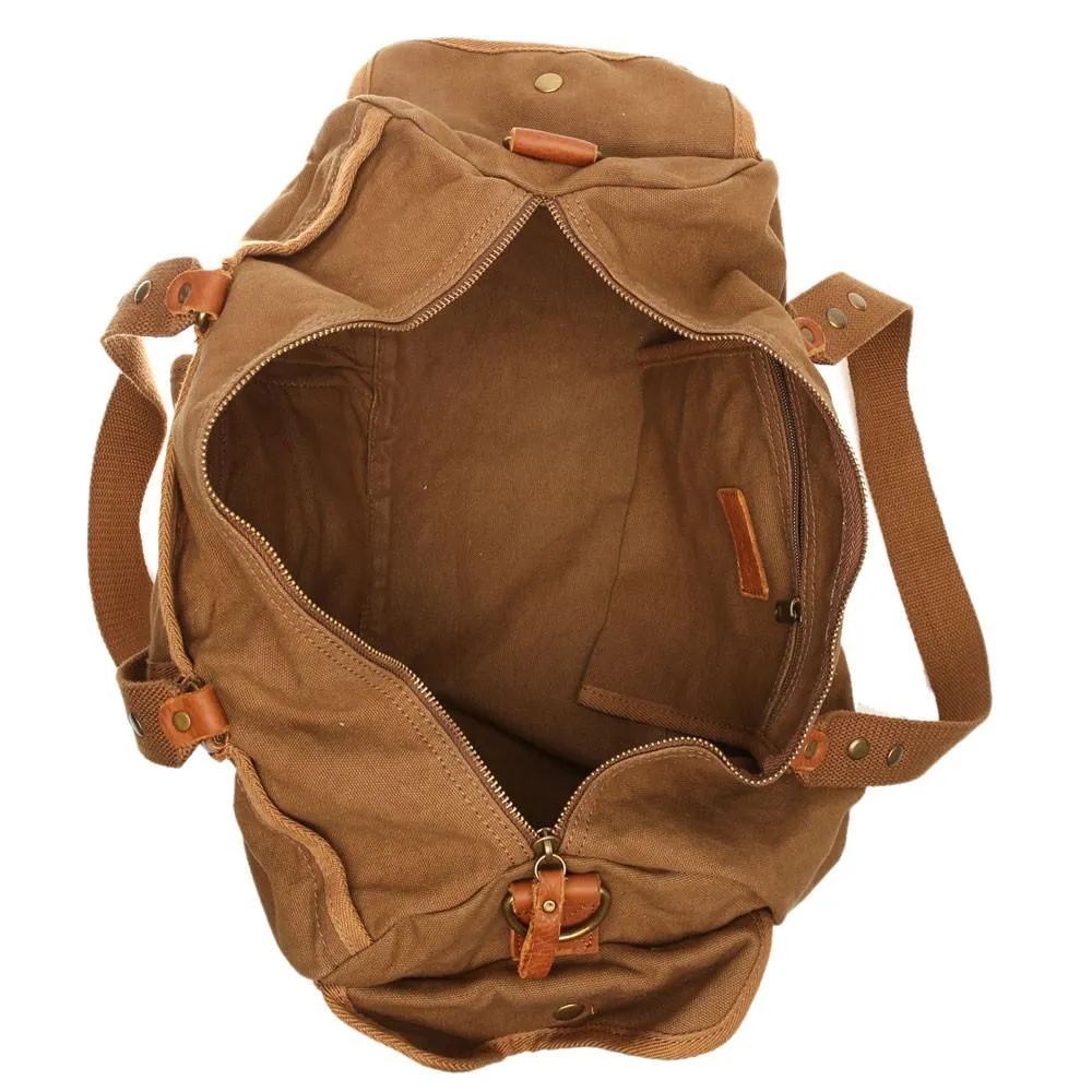 Viparo Khaki Brown Theo Bag