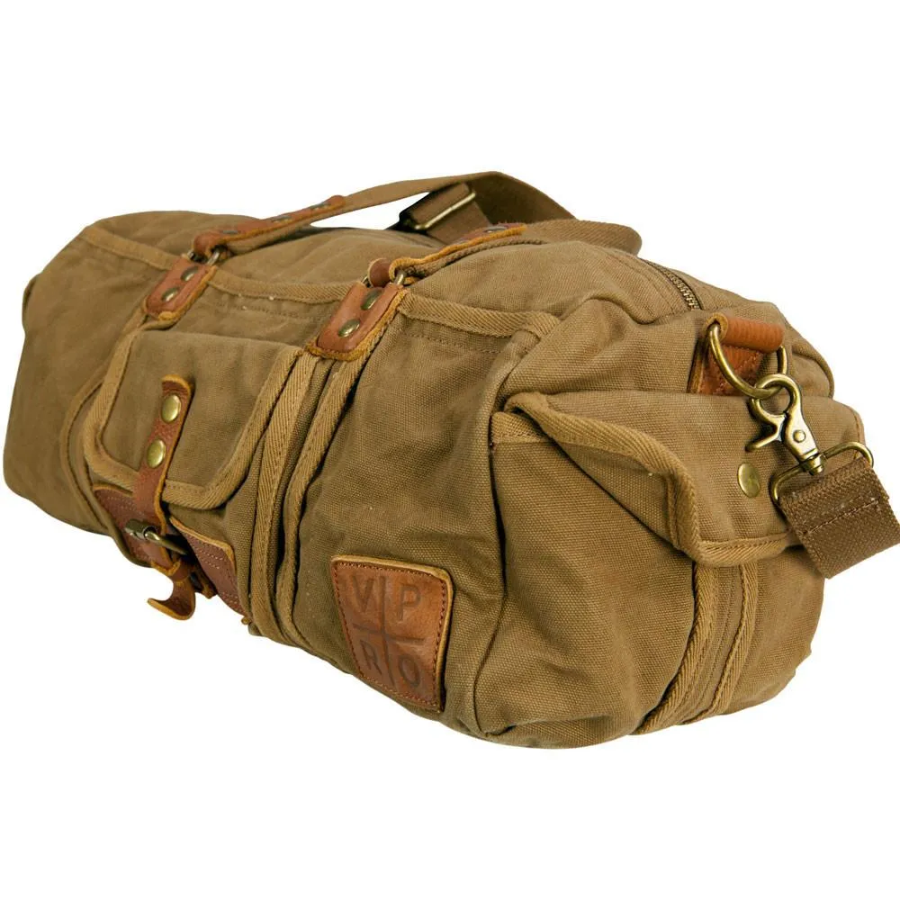 Viparo Khaki Brown Theo Bag